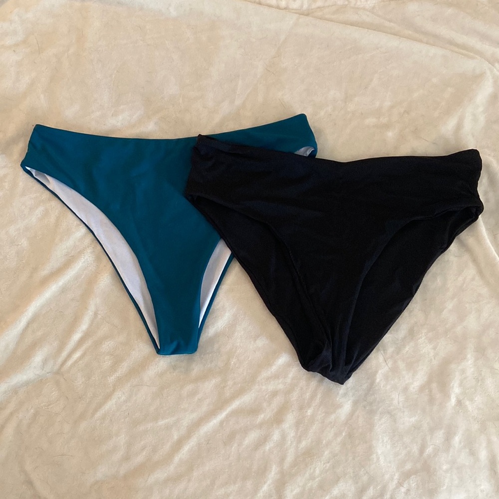 Shein High Waist Swim Bikini Bottoms X-Large